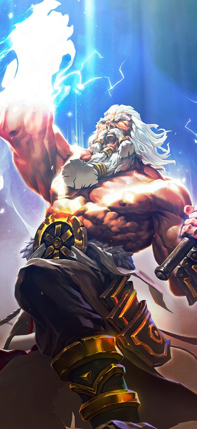 Fond d'écran God Perun sur iPhone
