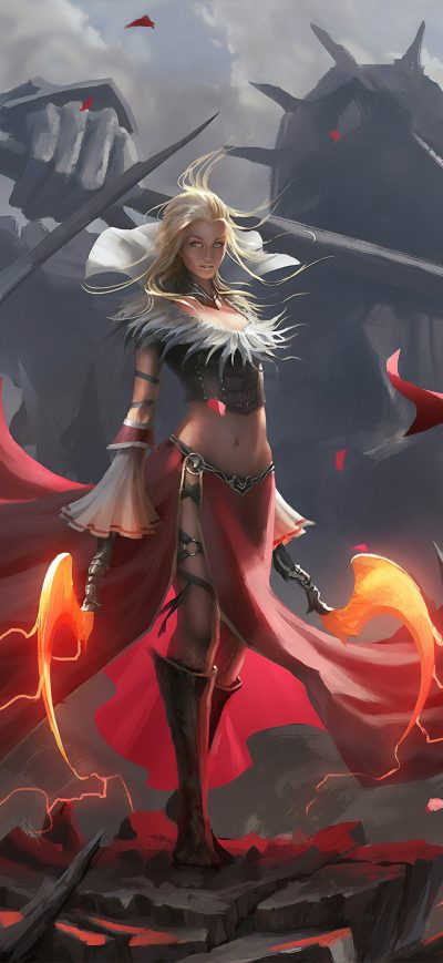 Fond d'écran iPhone Gorgeous Warrior
