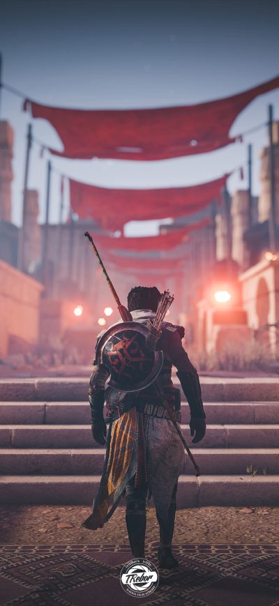 Fond d'écran iPhone 4k Assassins Creed Origins 2019