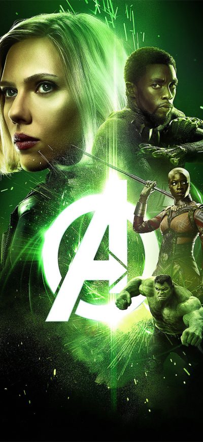 Fond d'écran iPhone Avengers Infinity War 2018 Time Stone Poster 4k