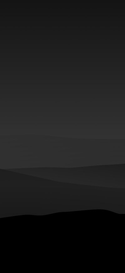 Fond d'écran iPhone Dark Night Mountains Minimalist 4k
