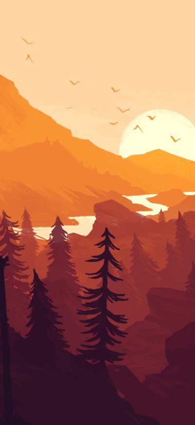 Fond d'écran iPhone Firewatch Game