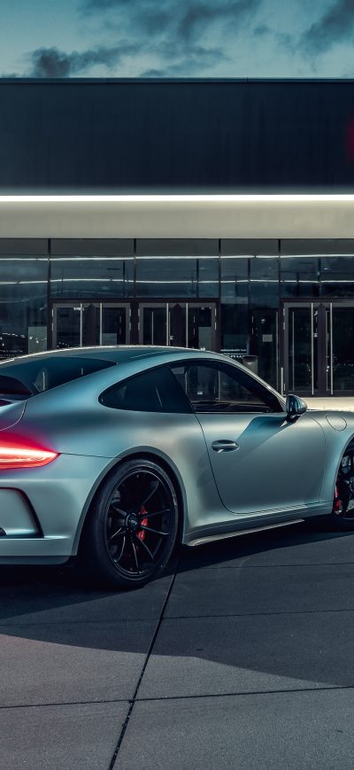 Fond d'écran iPhone Porsche Gt3 4k Rear