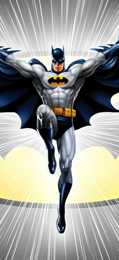 Fond d'écran iPhone Batman Dc Comic Minimal 5k