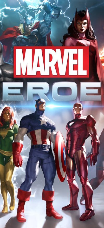 Fond d'écran iPhone Marvel Heroes
