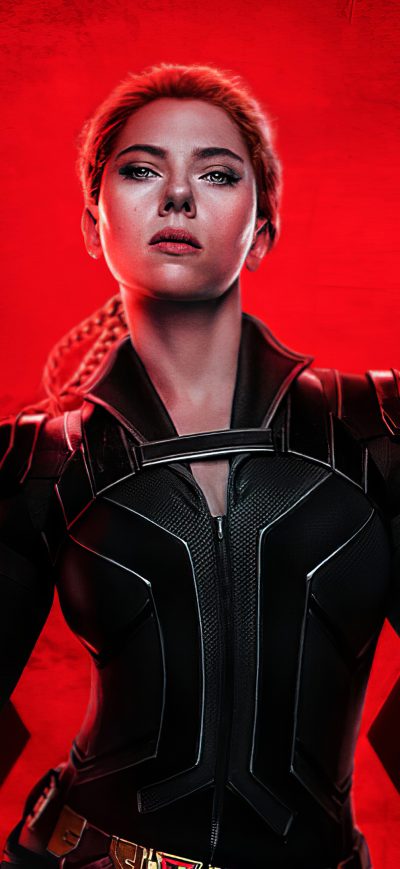 Fond d'écran iPhone Black Widow 4k Poster
