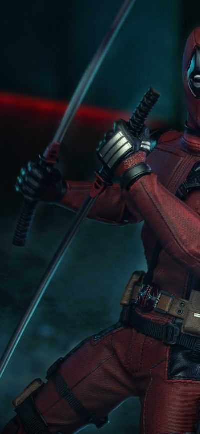 Fond d'écran iPhone Deadpool With Swords