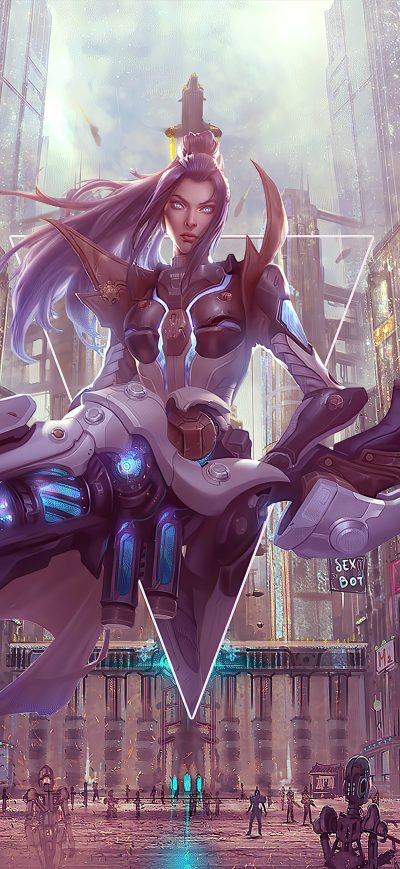 Fond d'écran iPhone Caitlyn League Of Legends 2020 4k