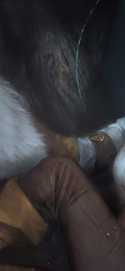 Fond d'écran iPhone Witcher 3 Ciri Art