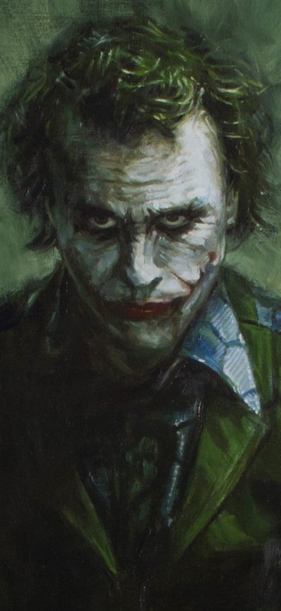 Fond d'écran Joker Arts 2018 sur iPhone