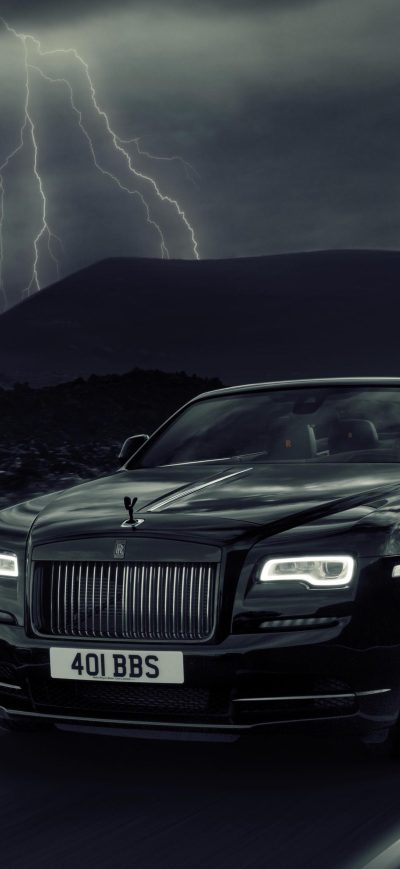 Fond d'écran iPhone Rolls Royce Dawn 2018