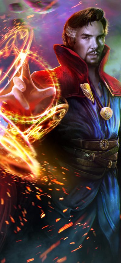 Fond d'écran Doctor Strange Fan Art sur iPhone