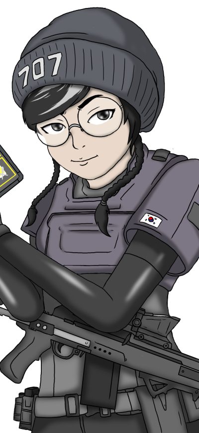 Fond d'écran iPhone Tom Clancys Rainbow Six Siege Dokkaebi 4k