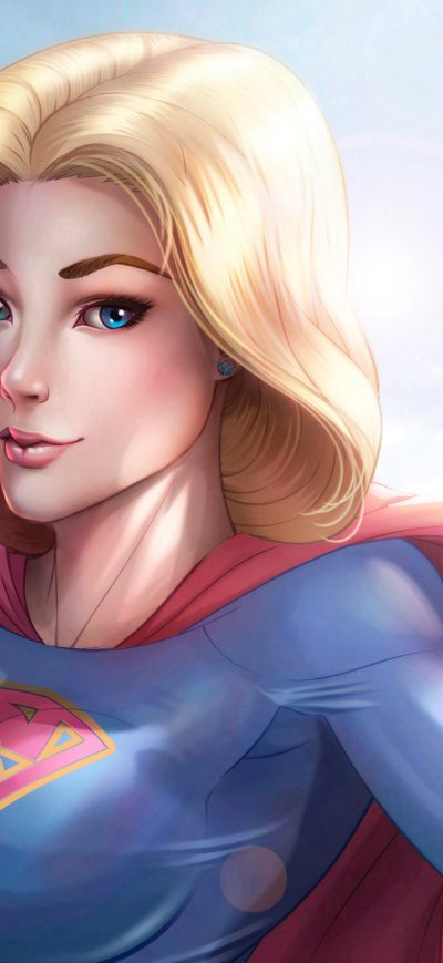 Fond d'écran iPhone Supergirl Digital Artwork