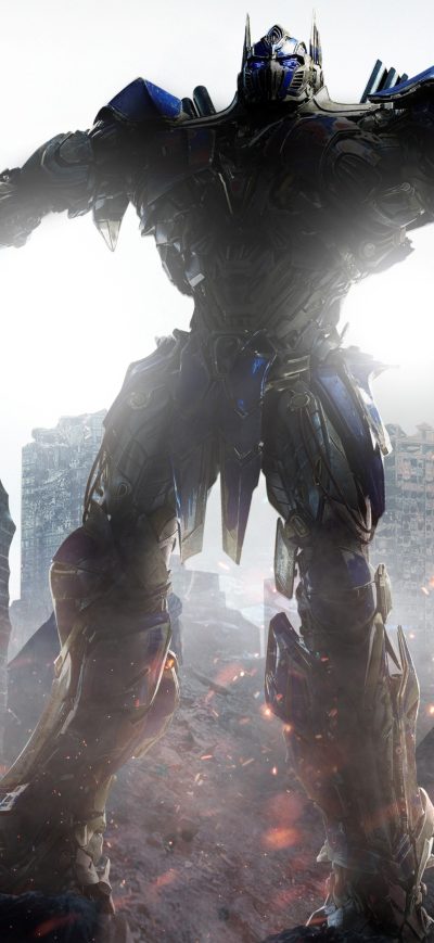 Fond d'écran iPhone Optimus Prime Transformers The Last Knight 4k