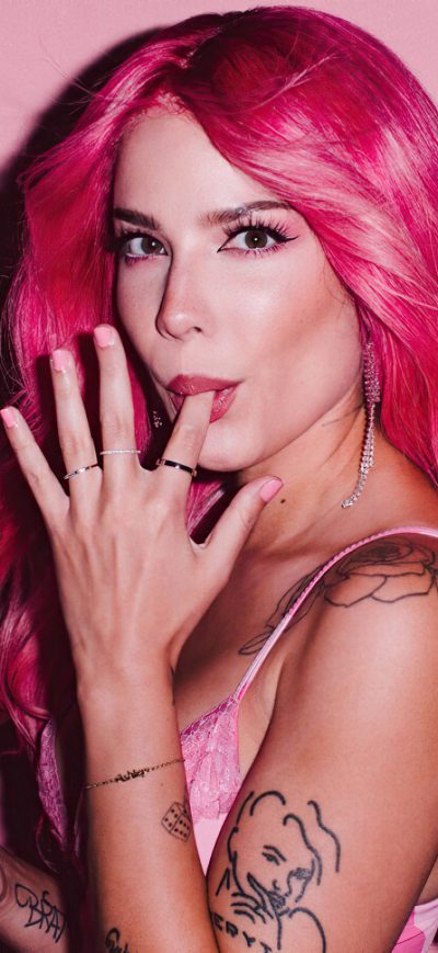 Fond d'écran iPhone Halsey Magnum Campaign True To Pleasure 2020