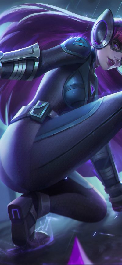 Fond d'écran iPhone Jinx League Of Legends 4k Art