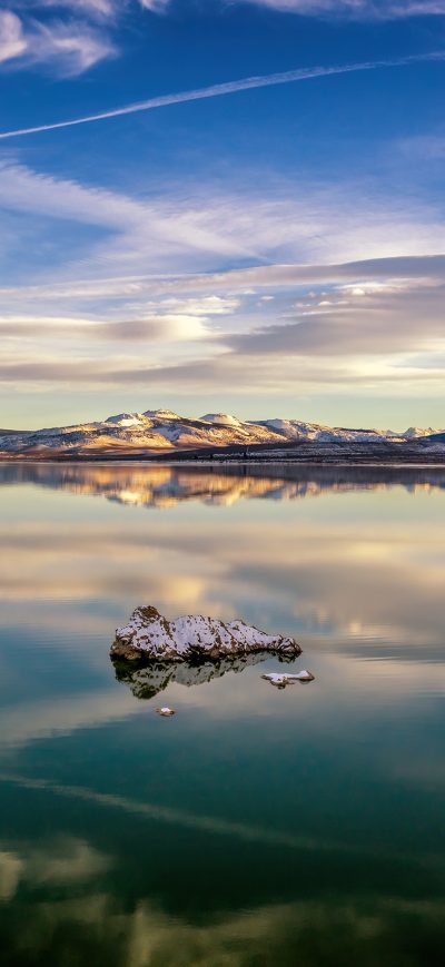 Fond d'écran iPhone Mono Lake 4k