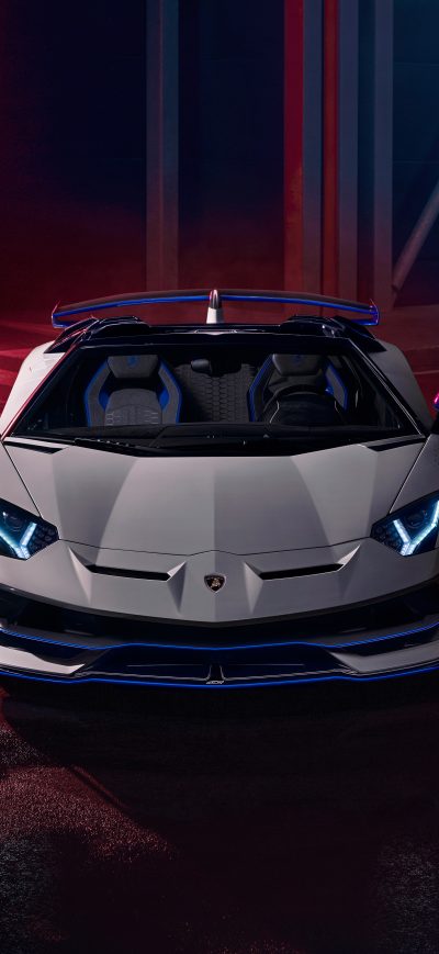 Fond d'écran iPhone Lamborghini Aventador SVJ Roadster Xago Edition