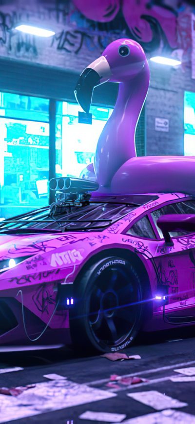 Fond d'écran Lamborghini Fan Made sur iPhone