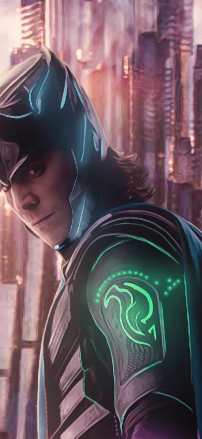 Fond d'écran iPhone Loki Supervillain