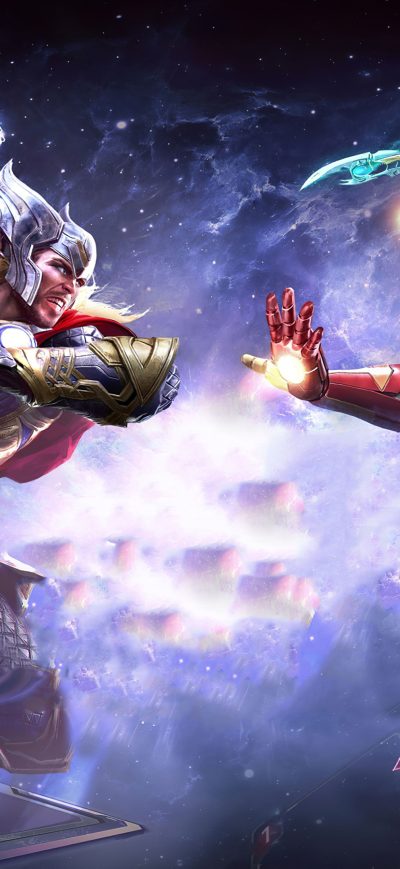 Fond d'écran iPhone Marvel Duel 2020 Mobile