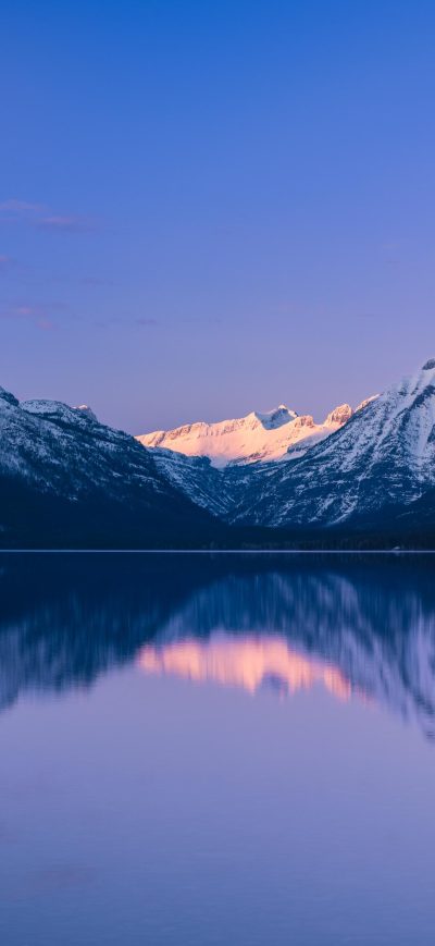 Fond d'écran iPhone McDonald Lake Glacier National Park 5k