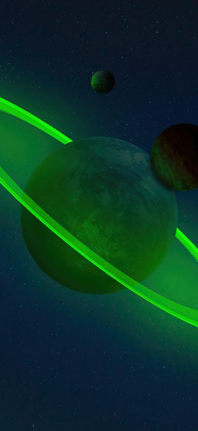 Fond d'écran Space Scene 4k sur iPhone