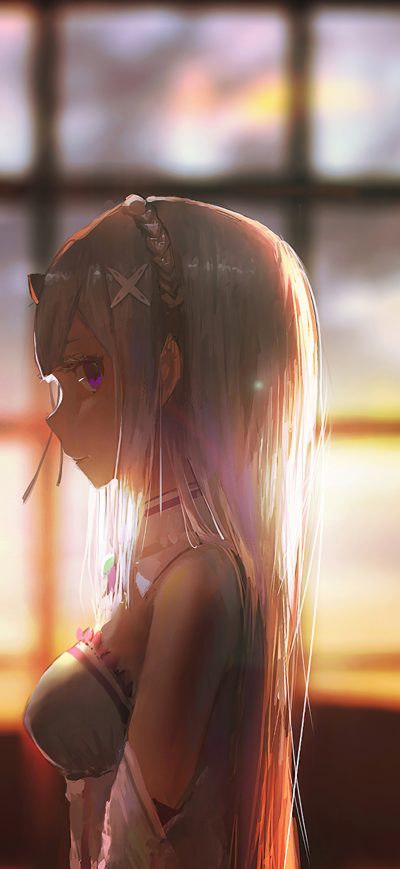 Fond d'écran iPhone Emilia In Re Zero