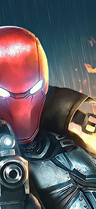 Fond d'écran iPhone Red Hood Injustice Mobile