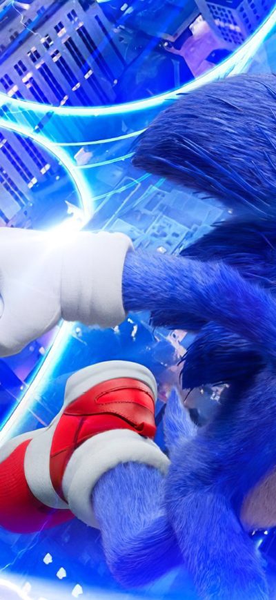Fond d'écran iPhone Sonic The Hedgehog 2020movie