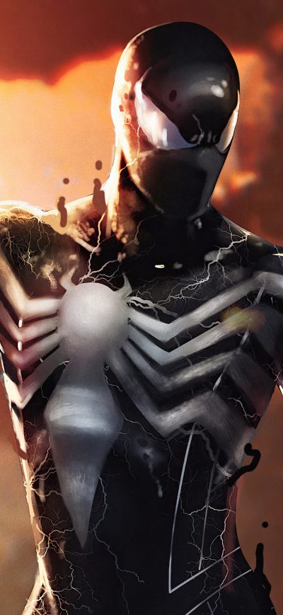 Fond d'écran iPhone Mcu Symbiote Spiderman 4k