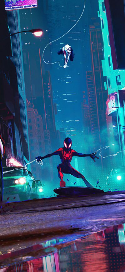 Fond d'écran iPhone Spiderman Taxi