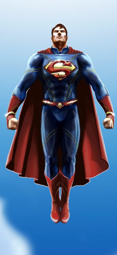 Fond d'écran iPhone Superman Latest New Art