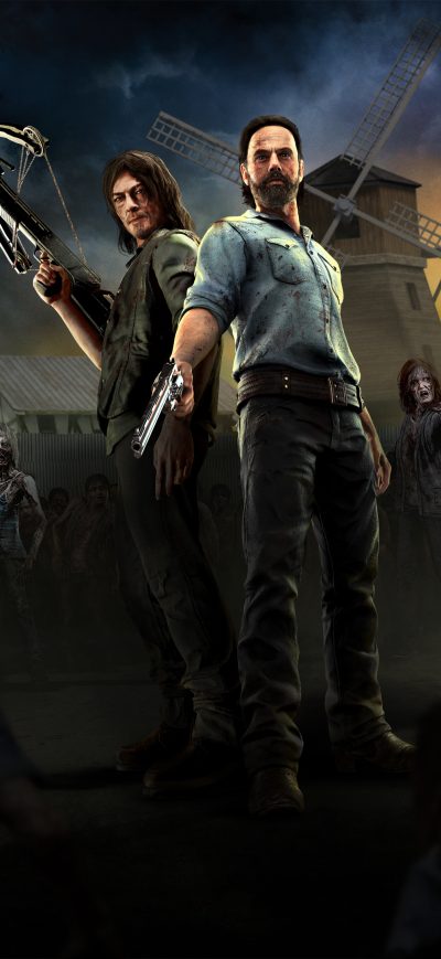 Fond d'écran iPhone The Walking Dead Onslaught