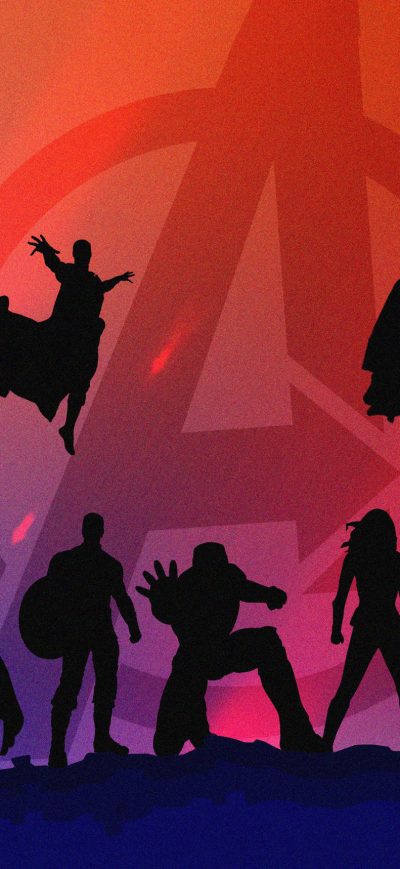 Fond d'écran iPhone Avengers Endgame Illustration 4k
