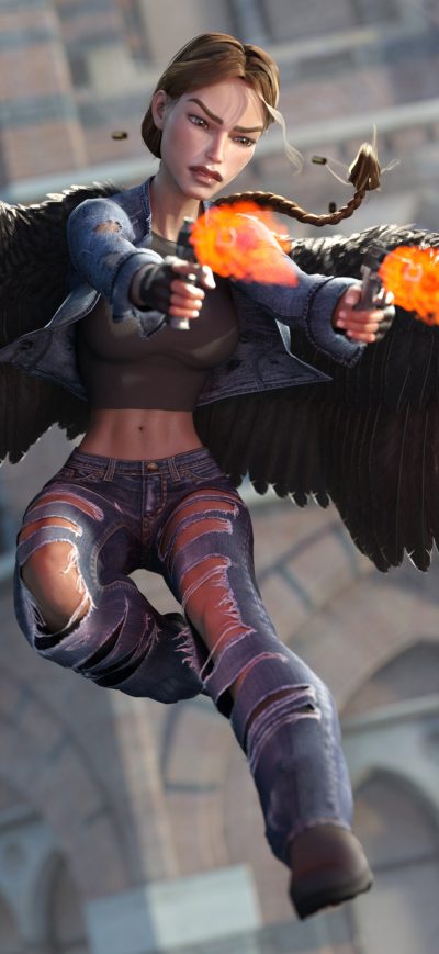 Fond d'écran iPhone Tomb Raider Angel Of Darkness 4k