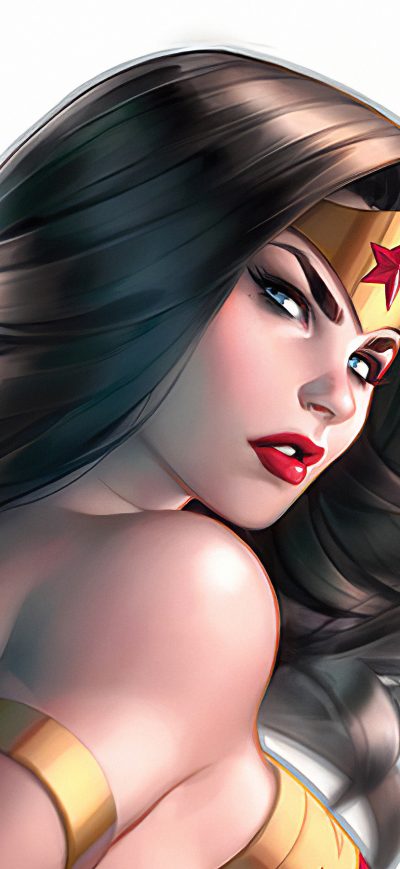Fond d'écran iPhone Wonder Woman White