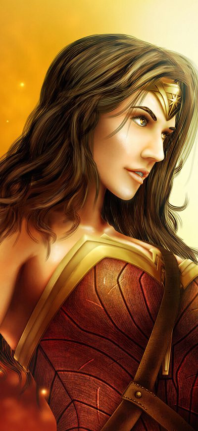 Fond d'écran iPhone Wonder Woman4k Artnew