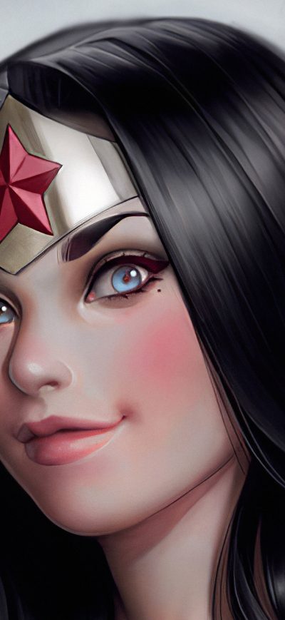 Fond d'écran iPhone Wonder Woman Red Cheeks