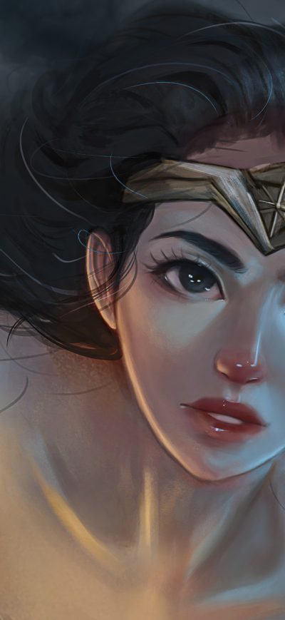 Fond d'écran iPhone Wonder Woman Innoncent Eyes 4k