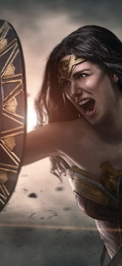 Fond d'écran iPhone New Cosplay Of Wonder Woman
