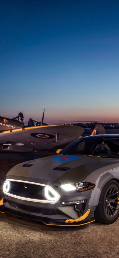 Fond d'écran iPhone Ford Eagle Squadron Mustang GT 4k