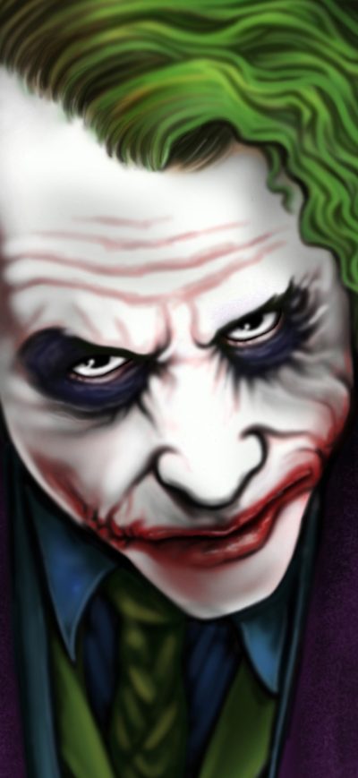 Fond d'écran iPhone Joker Heath Ledger Artworks