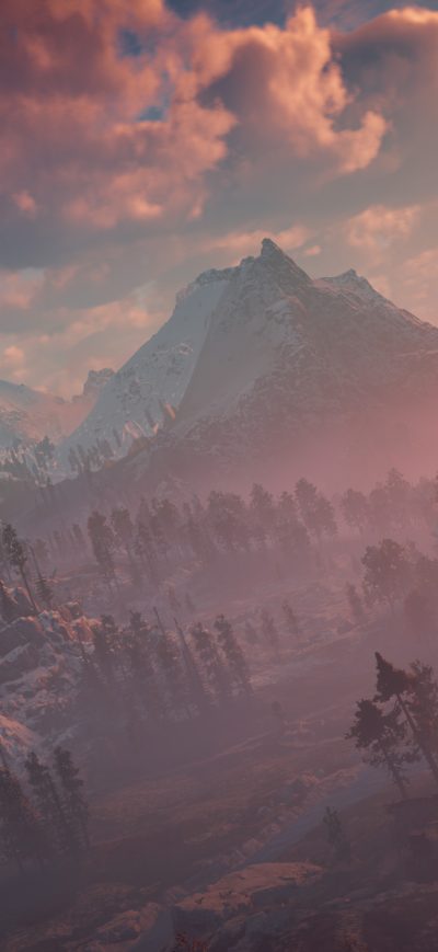 Fond d'écran iPhone 2017 Horizon Zero Dawn PS4 Pro