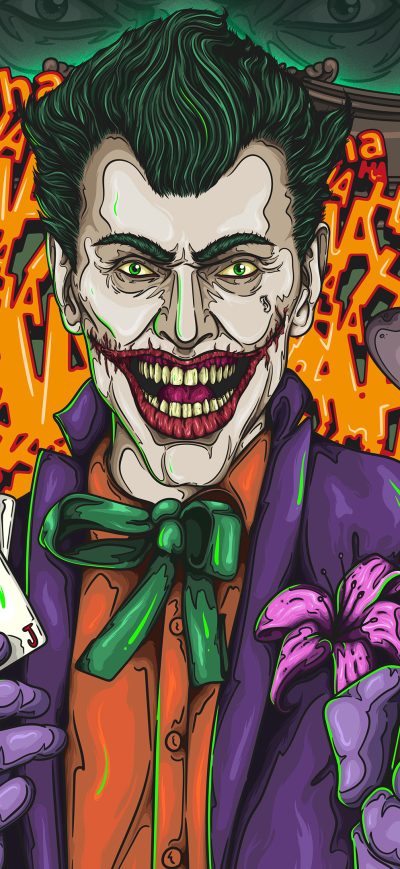 Fond d'écran The Joker 4k Artwork sur iPhone