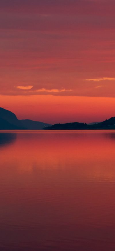 Fond d'écran iPhone Beautiful Evening Landscape 4k