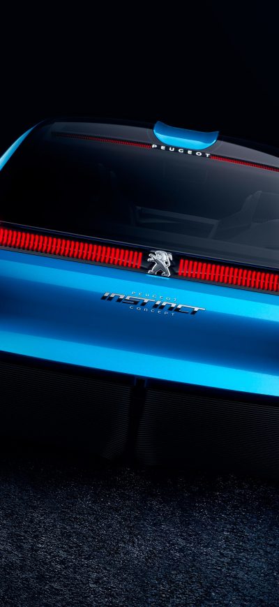 Fond d'écran iPhone Peugeot Instinct Concept Car Rear
