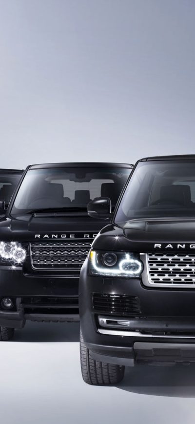 Fond d'écran Evolution Of Range Rover sur iPhone
