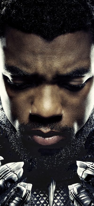Fond d'écran iPhone Chadwick Boseman As Black Panther 5k